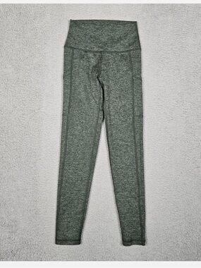 High-Rise XS Active Leggings - Charcoal Green